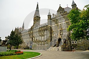 Campus building on the Georgetown University