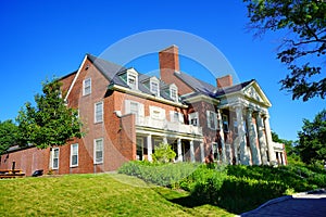 Campus of Colby College in Maine, USA