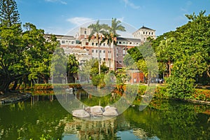Campus of National Cheng Kung University in Tainan, taiwan