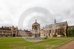 the campus of oxford in England