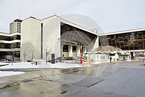 The campus of the University of Ottawa, Canada