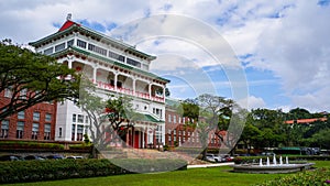 Campus view in Nanyang Technological Univercity