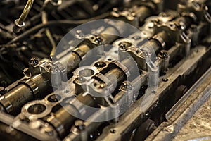 Camshaft Detail in Engine Repair