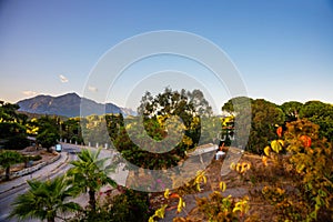 CAMYUVA, KEMER, TURKEY: Abandoned Amusement Park in Holiday Area Eco Dream Club Sea Resort hotel