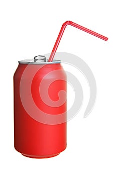 Can of cola photo