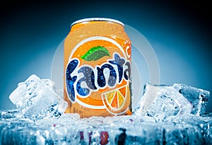 Can of Fanta Orange