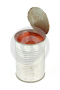 Can of peeled tomatoes