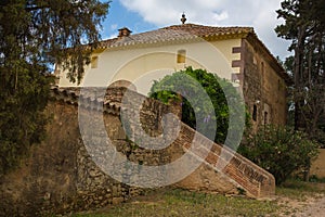 Can Plantada, a rural rustic Mansion photo