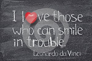 Can smile Da Vinci