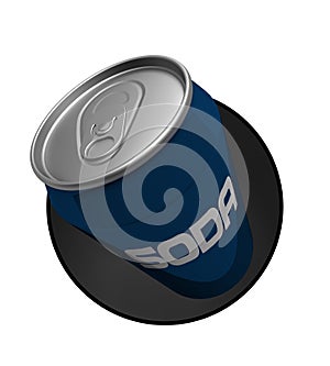 Can of soda