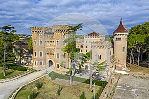 Can Taio Castle, in Santa Perpetua de Mogoda, Barcelona Spain