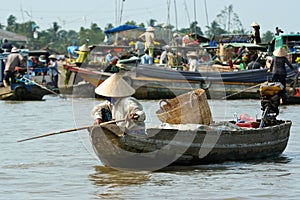 Can Tho Mekong market