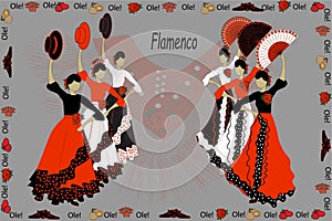 Cana_flamenco_red