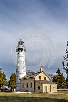 Cana Island Lighthouse in Door County Wisconsin