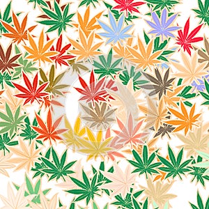 Canabis endless pattern