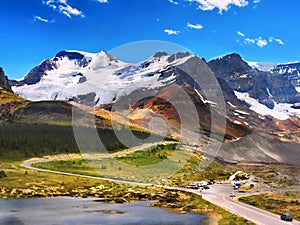 Canada Banff National Park mountains landscape