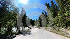 Canada British Columbia The Mushbowl Bridge over the Murtle River