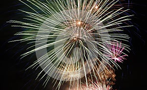 Canada Day Fireworks In Edmonton Alberta