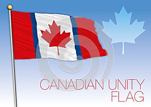 Canada, duality or unity flag