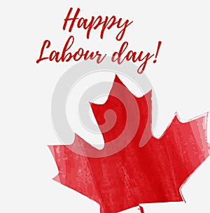 Canada Happy Labour day