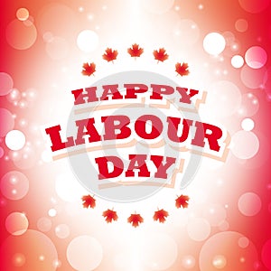 Canada happy labour day photo