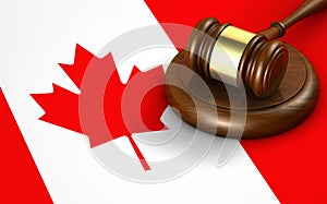 Canada Law Legal System Concept