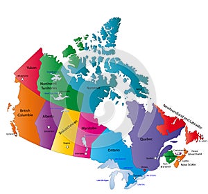 Canada map