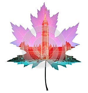 Canada Maple Leaf Symbol photo