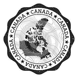 Canada outdoor stamp.