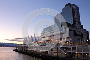 Canada Place Dawn, Vancouver photo