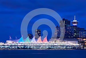 Canada Place Night Sails