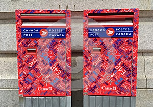 Canada Post mail boxes