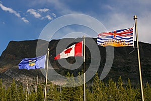 Canada province border