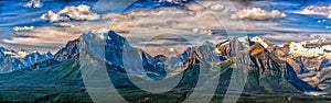 Canada Rocky Mountains Panorama landscape view