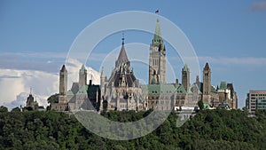 Canada`s Parliament Buildings in Ottawa