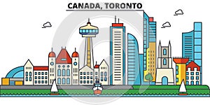 Canada, Toronto. City skyline architecture