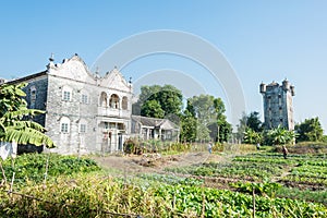 The Canada Village. In 1923, the village was built by the oversea Chinese returned from Canada in Kaiping, Guangdong, China.