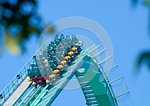 Canada Wonderland `s famous the leviathan
