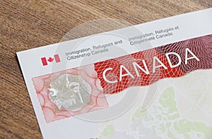 Canada Work Permit.