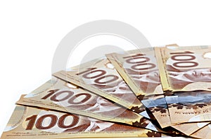 Canadian currency photo