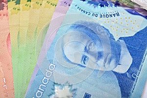 Canadian dollars Currency bank notes