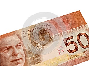 Canadian Fifty Dollar Bill