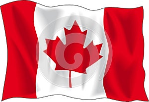 Canadiense bandera 