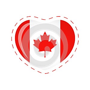 Canadian heart creative