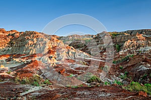 Canadian Landscape: The Badlands of Drumheller, Alberta