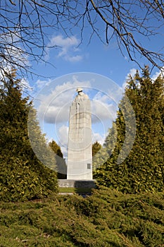 Canadian monument in St. Juliaan