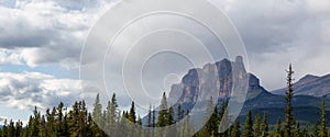 Canadian Mountain Landscape