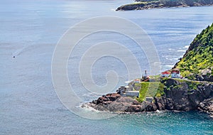 Canadian National Historic Site, Fort Amherst in St John's Newfoundland, Canada.