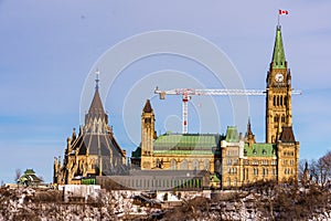 Canadian Parliament Buildings Undergo Major Renovation photo