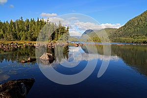 Canadian river Ladscape